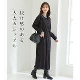 ワンピース 長袖 ロング丈 | Honeys | 詳細画像2