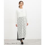 ワンピース ノースリーブ ロング丈 | Honeys | 詳細画像4 