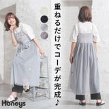 ワンピース ノースリーブ ロング丈 | Honeys | 詳細画像1 