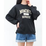 ブラック | トップス トレーナー スウェット | Honeys