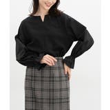 ブラック | トップス カットソー 長袖 | Honeys