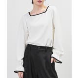 アイボリー | トップス カットソー 長袖 | Honeys