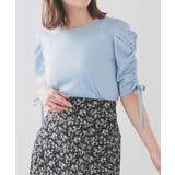 サックス | トップス カットソー 半袖 | Honeys