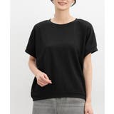 ブラック | トップス カットソー 半袖トップス | Honeys