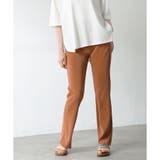 オレンジ | 【ハニーズ】パンツ ストレートパンツ プリーツ | Honeys