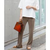 モカ | 【ハニーズ】パンツ ストレートパンツ プリーツ | Honeys