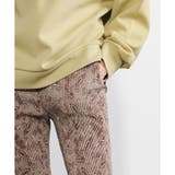 パンツ プリーツパンツ ヒョウ柄 | Honeys | 詳細画像7