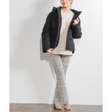 パンツ プリーツパンツ ヒョウ柄 | Honeys | 詳細画像19