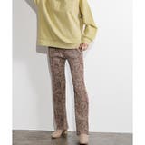 パンツ プリーツパンツ ヒョウ柄 | Honeys | 詳細画像23