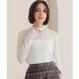 アイボリー | トップス カットソー 長袖 | Honeys