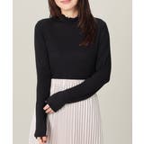 ブラック | トップス カットソー 長袖 | Honeys