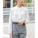 アイボリー | 【ハニーズ】ボウタイトップス | Honeys