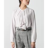 グレージュ | 【ハニーズ】ボウタイトップス | Honeys