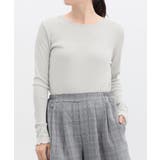 ライトグレー | トップス カットソー 長袖 | Honeys