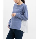 ブルー | トップス カットソー 長袖 | Honeys