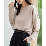 杢ベージュ | トップス カットソー 長袖 | Honeys