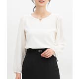 アイボリー | トップス カットソー 長袖 | Honeys