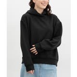 ブラック | トップス パーカー プルパーカー | Honeys