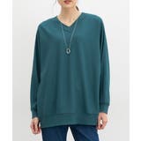 グリーン | トップス カットソー 長袖 | Honeys