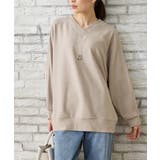 ベージュ | トップス カットソー 長袖 | Honeys