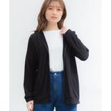 ブラック | パーカー トップス ジップパーカー | Honeys