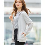 グレージュ | パーカー トップス ジップパーカー | Honeys