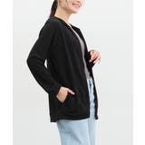 ブラック | トップス パーカー パーカー | Honeys