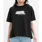 ブラック | 【ハニーズ】トップス Tシャツ 半袖Tシャツ | Honeys