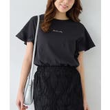 ブラック | トップス Tシャツ 半袖Tシャツ | Honeys