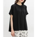 ブラック | トップス カットソー 半袖 | Honeys