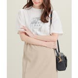 アイボリー | トップス Tシャツ 半袖Tシャツ | Honeys