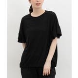 ブラック | トップス Tシャツ 半袖Tシャツ | Honeys