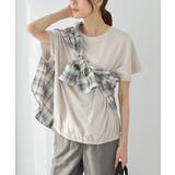 グレージュ | トップス Tシャツ 半袖Tシャツ | Honeys