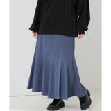 ブルー | スカート ロングスカート 黒 | Honeys