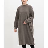 モカ | ワンピース 長袖 ロング丈 | Honeys