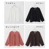 トップス ブラウス 長袖 | Honeys | 詳細画像17 