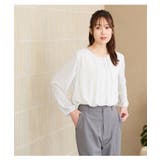 トップス ブラウス 長袖 | Honeys | 詳細画像4 