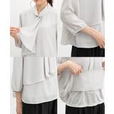 トップス ブラウス 大きいサイズ | Honeys | 詳細画像16 