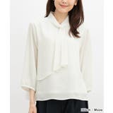 トップス ブラウス 大きいサイズ | Honeys | 詳細画像4 