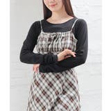 ブラック | トップス カットソー 長袖 | Honeys