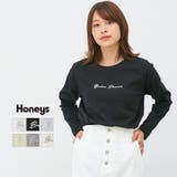 【ハニーズ】トップス カットソー 長袖 | Honeys | 詳細画像1 