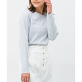 サックス | 【ハニーズ】トップス カットソー 長袖 | Honeys