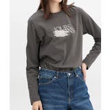 チャコール | トップス カットソー 長袖 | Honeys