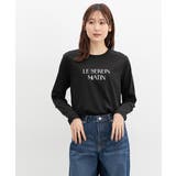 ブラック | トップス カットソー 長袖 | Honeys