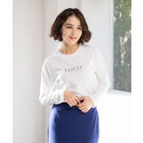 ホワイト | トップス カットソー 長袖 | Honeys