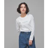 オフ×グリーン | トップス カットソー 長袖 | Honeys