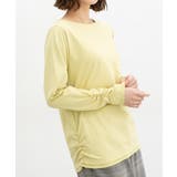 イエロー | トップス カットソー 長袖 | Honeys