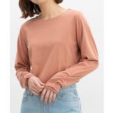 オレンジ | トップス カットソー 長袖 | Honeys