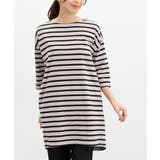 クロボーダー | トップス カットソー チュニック | Honeys