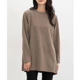 モカ | トップス カットソー 長袖 | Honeys